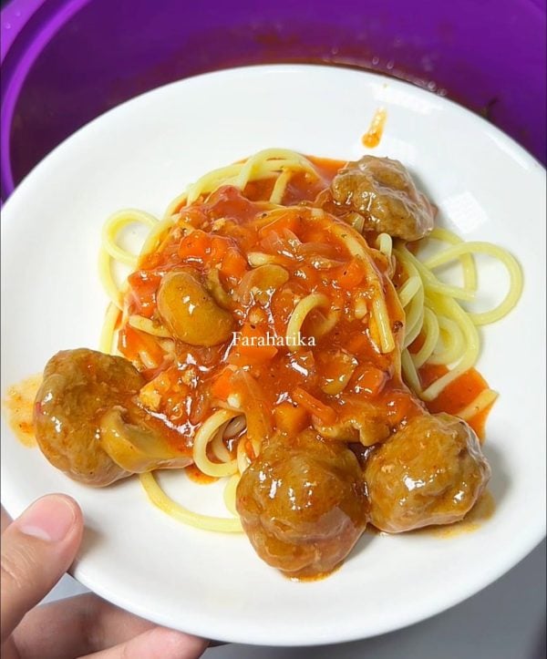cara buat sos bolognese