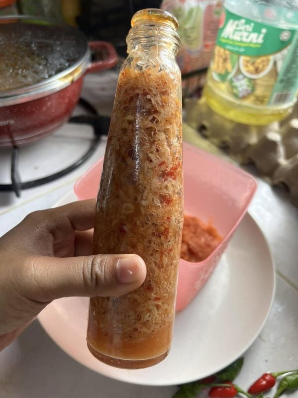 cara buka botol cencaluk