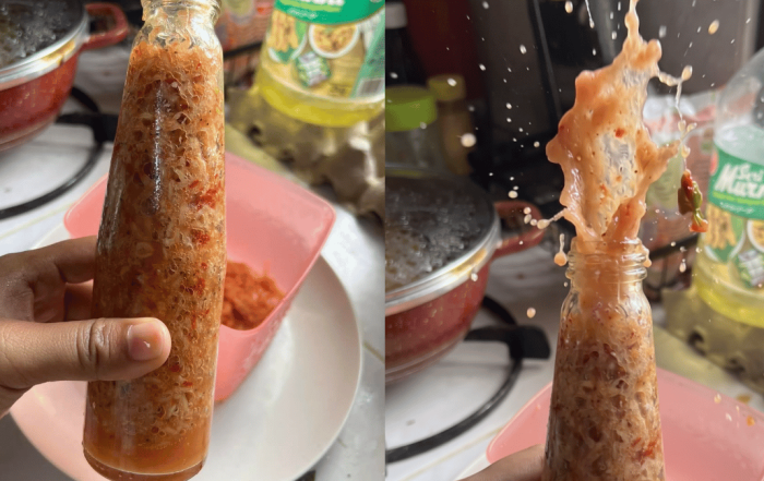 cara buka botol cencaluk