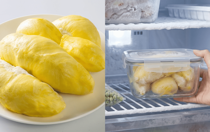 frozen durian