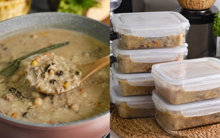cara simpan bubur asyura
