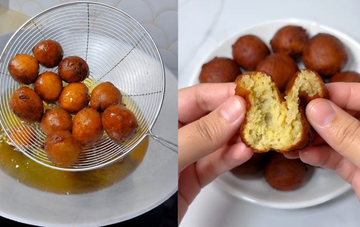 cekodok pisang bulat