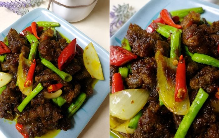 daging goreng berlengas