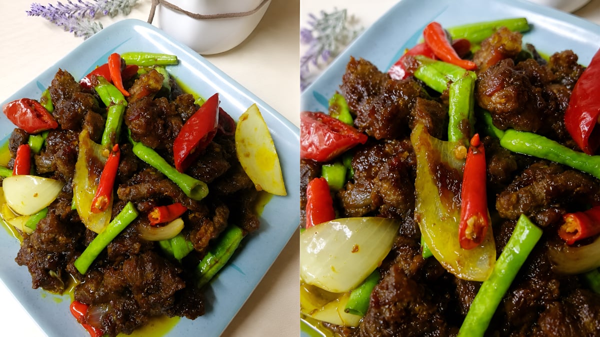 daging goreng berlengas