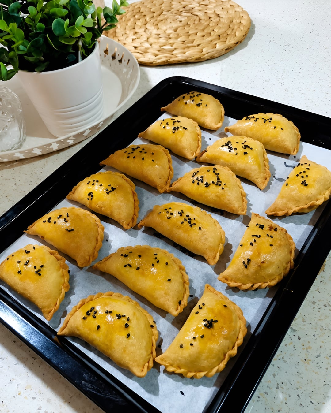 karipap bakar dalam oven