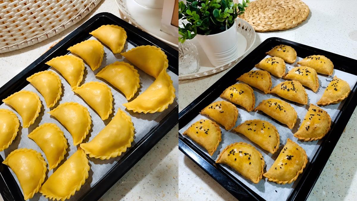 karipap bakar dalam oven