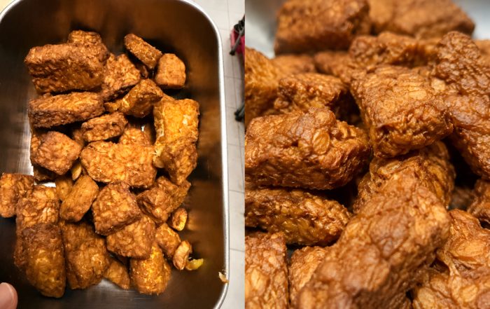 masak tempe tanpa minyak