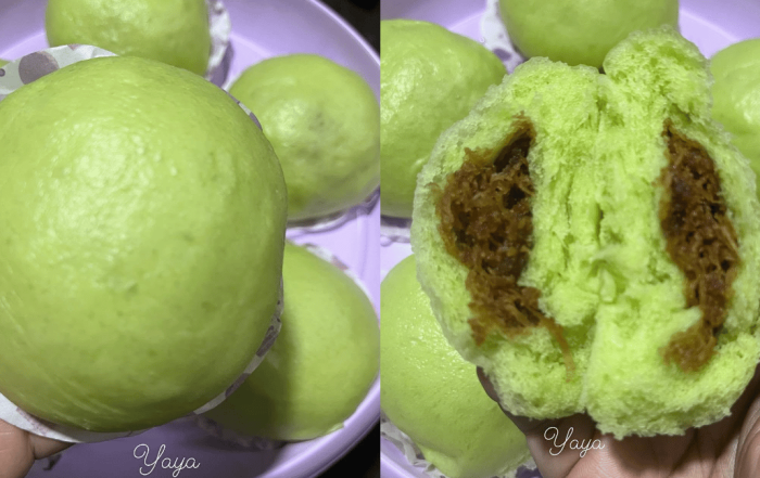 pau pandan kelapa