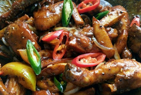 resepi ayam black pepper