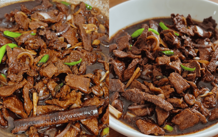 daging masak kicap berkuah