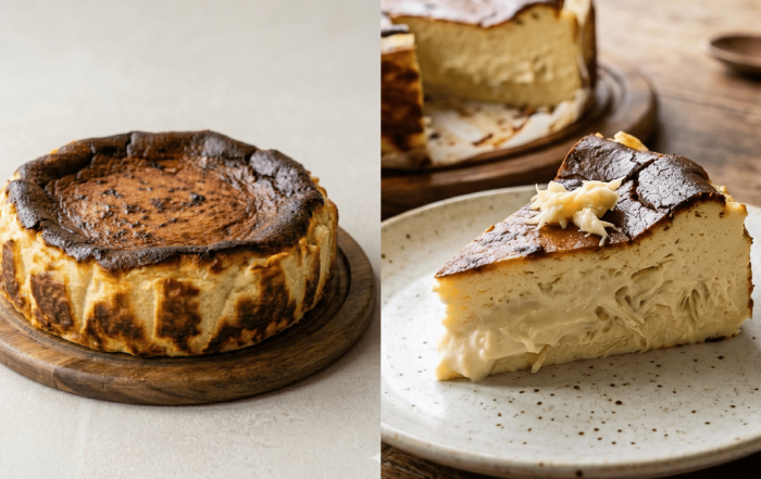 resepi durian burnt cheesecake