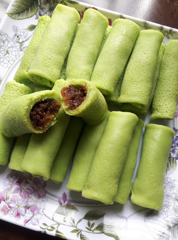 kuih ketayap sukatan cawan