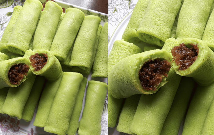 kuih ketayap sukatan cawan