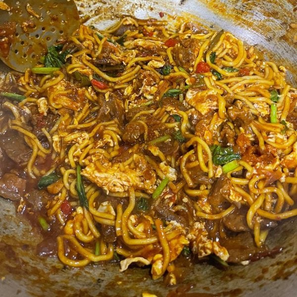 resepi mee goreng daging