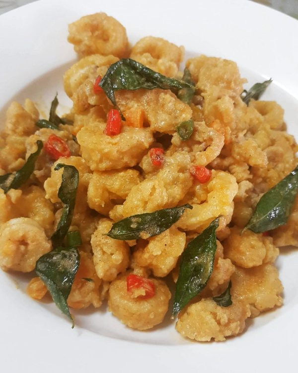 resepi sotong telur masin