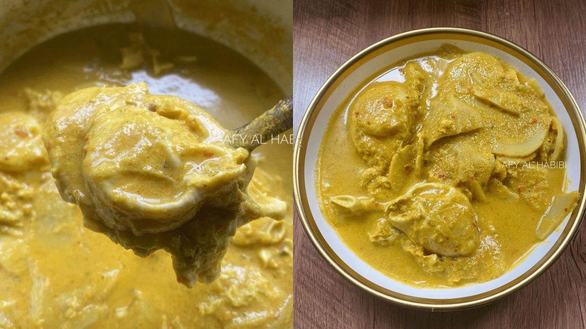 gulai kuning telur