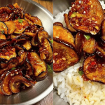 Resipi Terung Pedas Manis Ala Korea, Rasa ‘Kick’ Ulang Masak 1000 Kali Pun Tak Jemu!