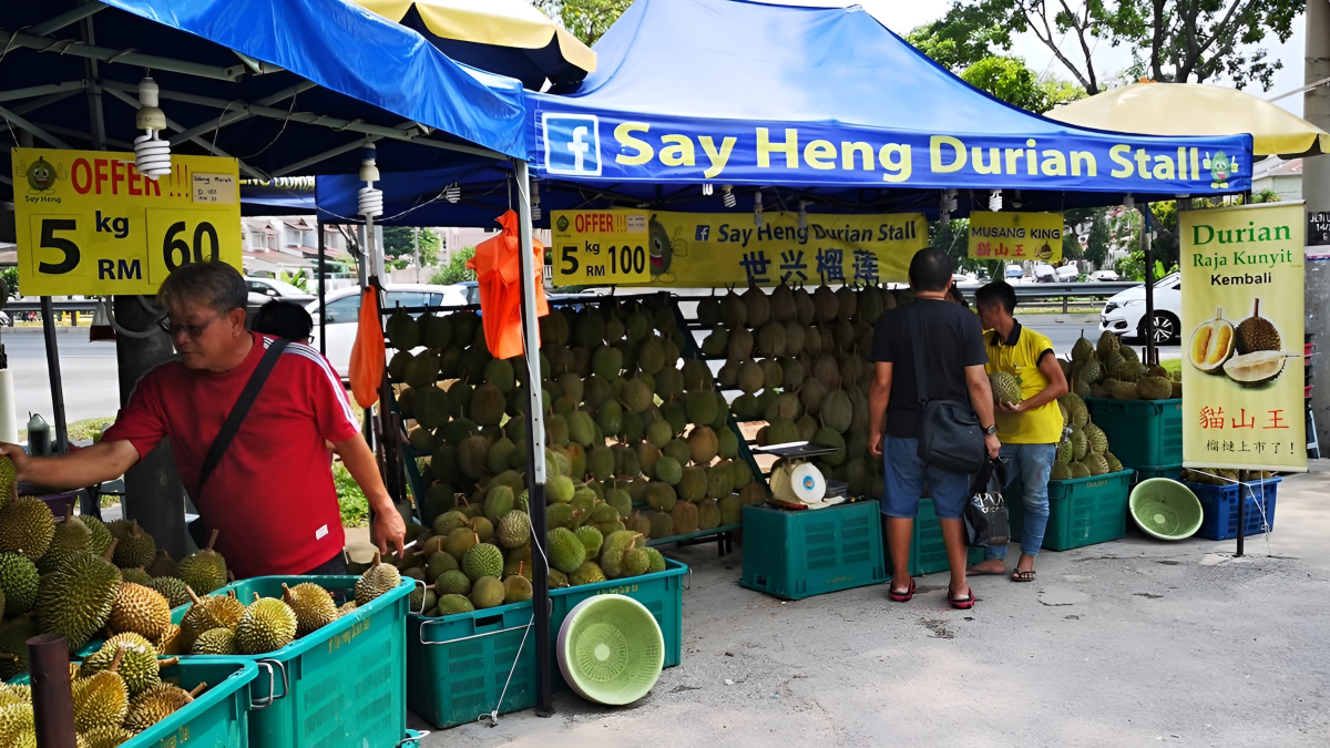 tempat makan durian