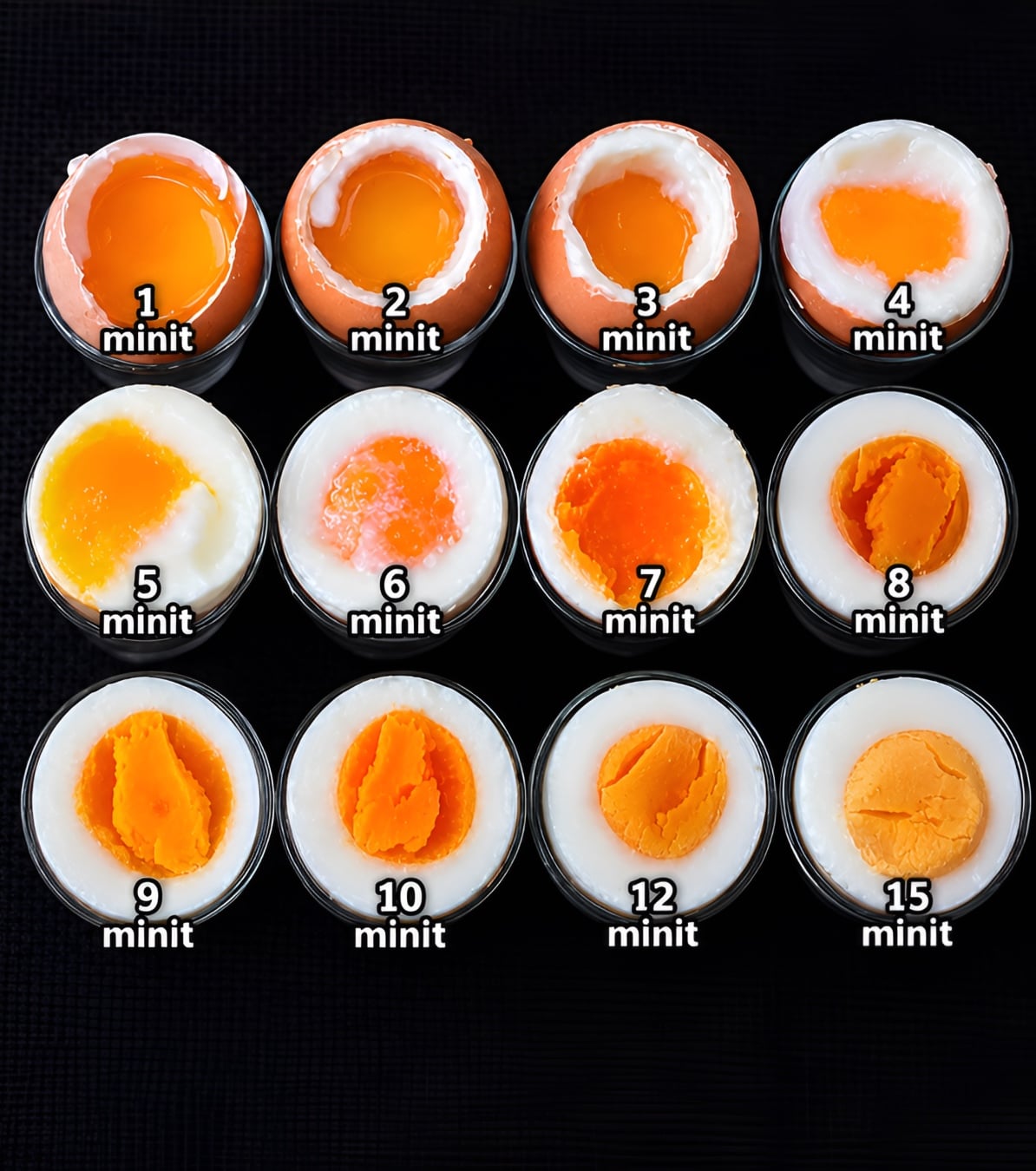 tips masak telur rebus