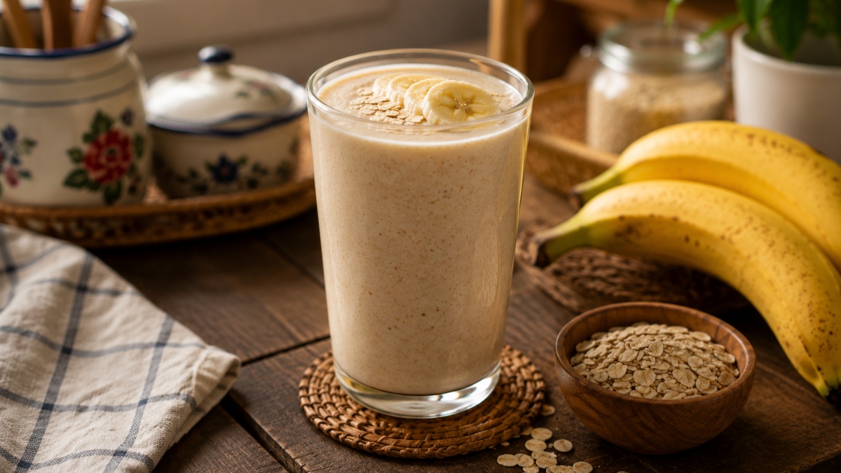 Smoothie Pisang & Oat