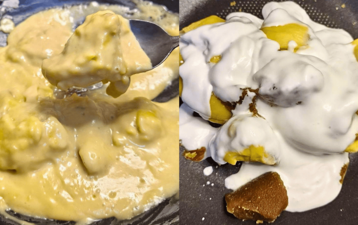 cara buat serawa durian