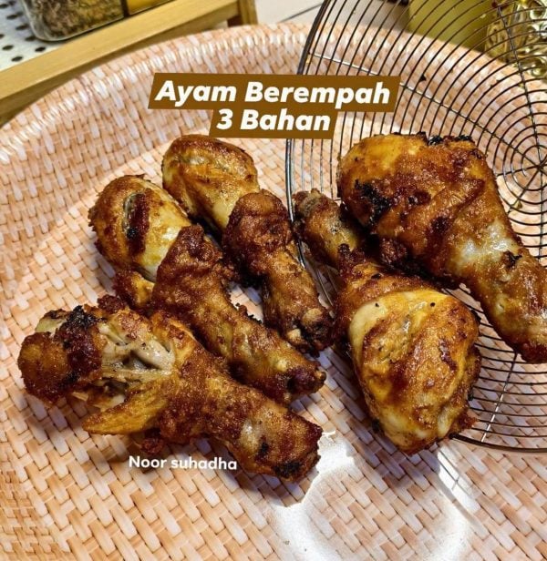 cara goreng ayam berempah