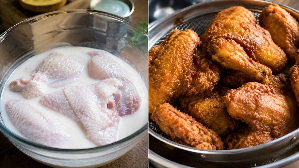 cara lembutkan ayam goreng