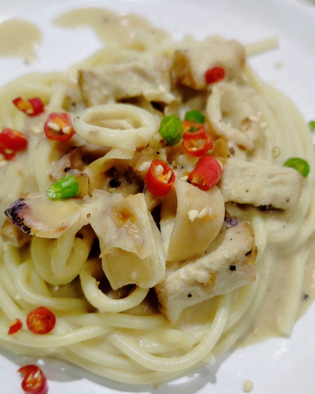 cara masak spaghetti carbonara