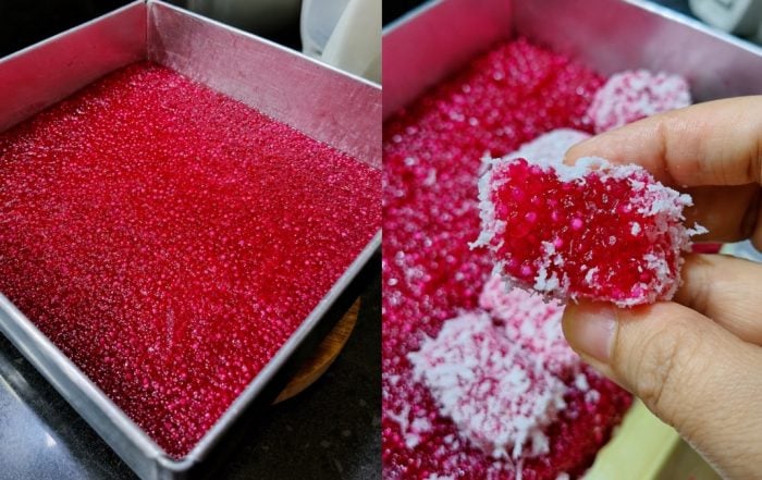 cara membuat kuih sagu