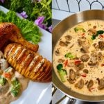 Creamy Chicken Mushroom Viral, Hanya Perap Ayam Guna Yogurt Buat Isi Lebih Lembut & Juicy