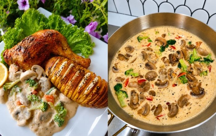 creamy chicken mushroom