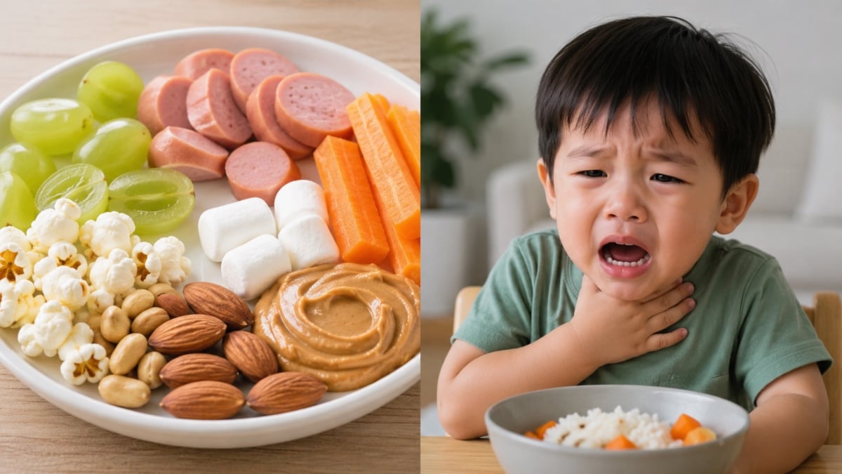 Potong Dulu…Jangan Terus Hidang 10 Makanan Ini Kepada Kanak-Kanak, Risiko Tercekik Sangat Tinggi!