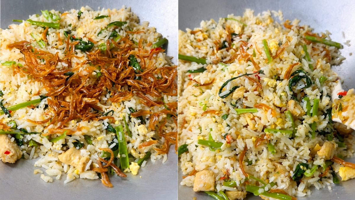 masak nasi goreng kampung