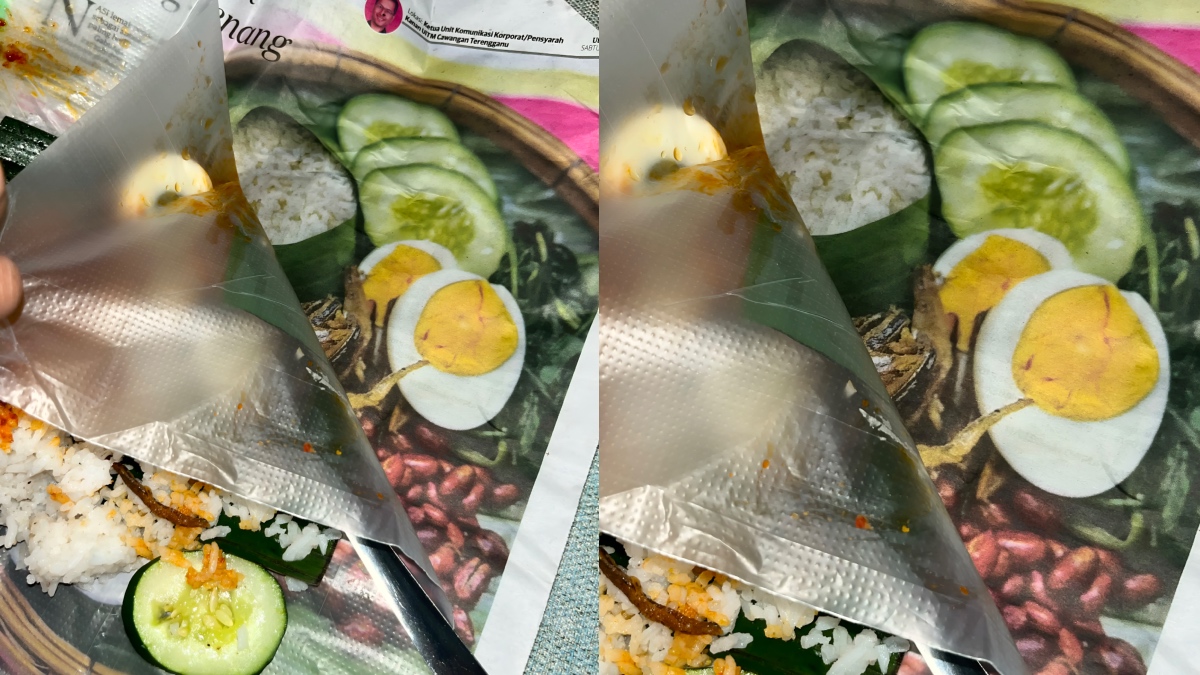 nasi lemak bungkus
