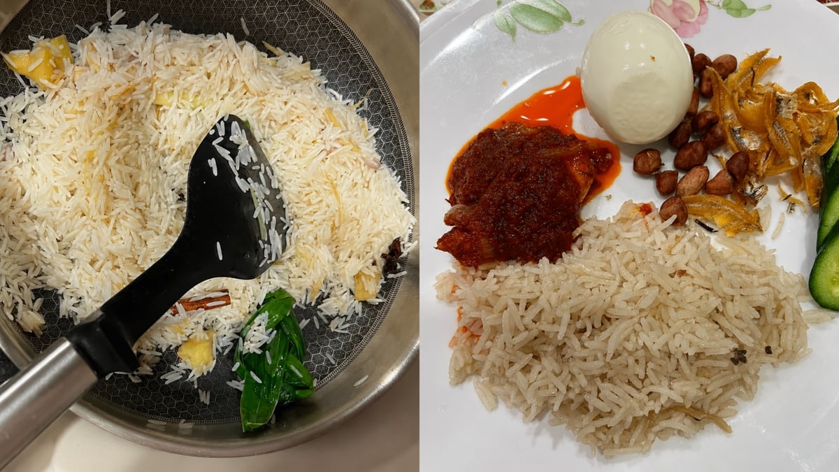 nasi lemak simple