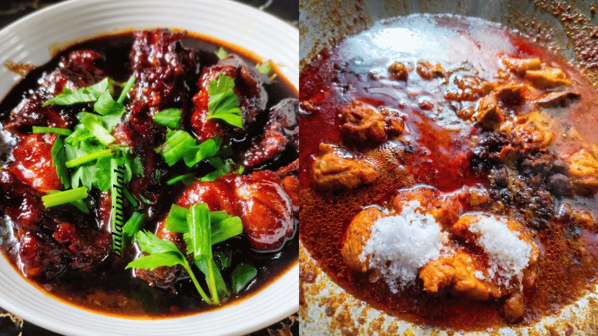 Resipi Ayam Masak Hitam Ala Kenduri, Lagi Lama Mereneh Lagi Pekat & Sedap Kuahnya