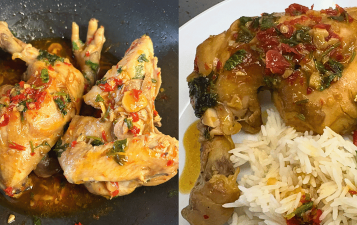 ayam rebus diet