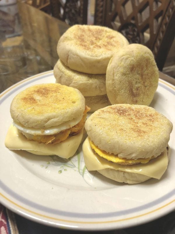 resepi english muffin