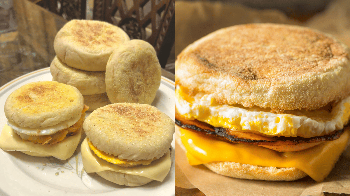 Jom Cuba Buat English Muffin Homemade, Tak Perlu Oven Tapi Guna Kuali Leper Saja!