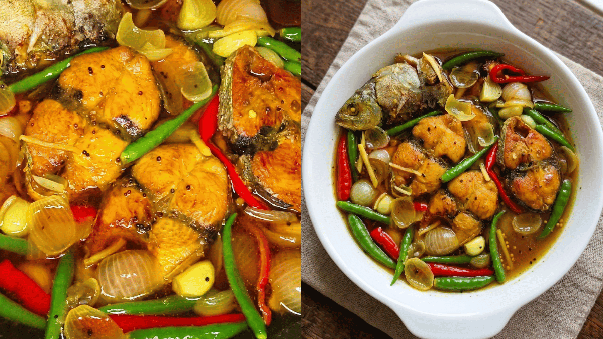 Resipi Ikan Kayu Masak Cuka, Lauk Kampung Dengan Rasa Masam Manis Yang Memang Tak Jemu