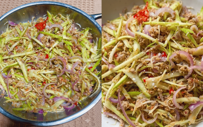 resepi kerabu mangga simple