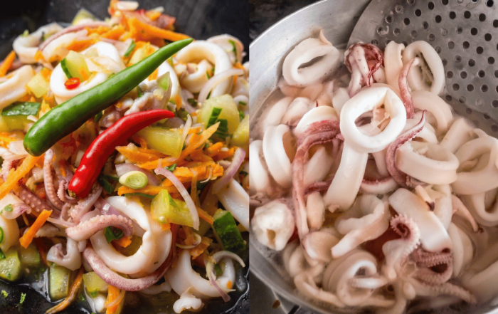 resepi kerabu sotong
