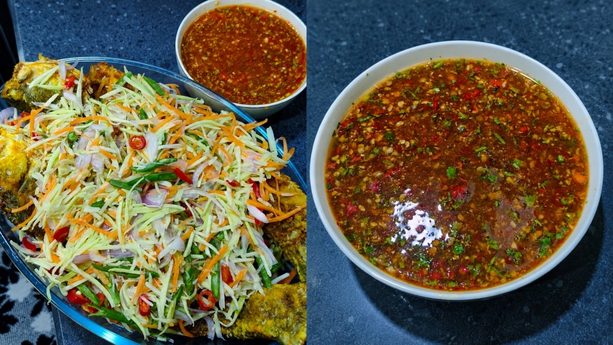 Resepi Siakap Mangga Ala Thai, Rahsia Sos Segar Ini Buat Ramai Tak Henti Tambah Nasi!