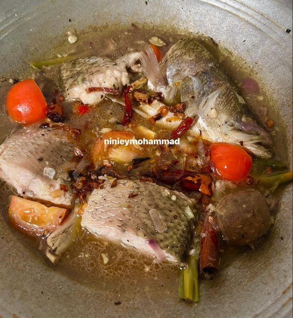 resepi sup ikan siakap