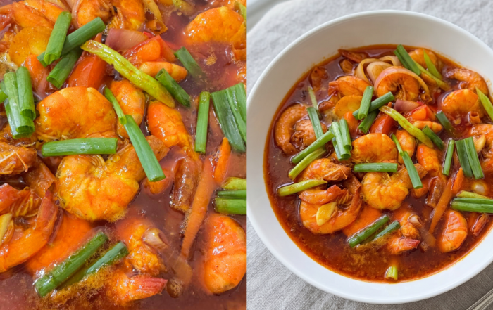 resepi udang sweet sour