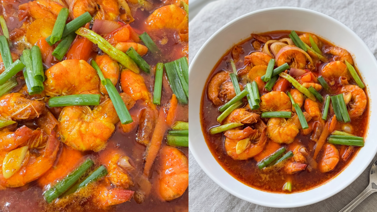 resepi udang sweet sour