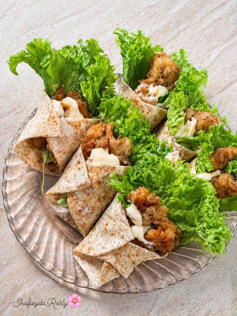 wrap ayam