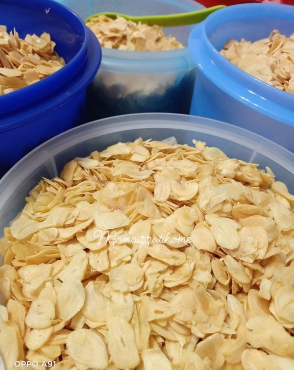 bawang putih goreng rangup