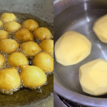 Resipi Cucur Ubi Kentang Goreng ‘Bulat’ Rangup, Tak Sempat Susun Cantik Atas Pinggan Dah Licin!