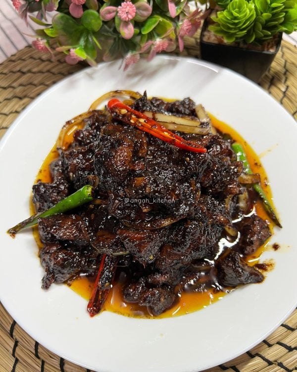 resipi daging masak kicap